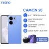 Tecno Camon 20 WithFreeGif 6.67256 8GB 64 2MP AI 32MP CAM，Blue