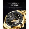 Sporty Waterproof Quartz Men's Watch